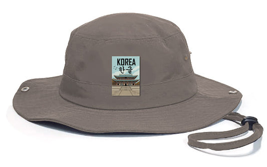 South Korea Boonie Hat, Palace Hangul