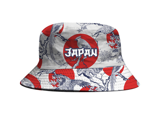 Japan Bucket Hat, Sun Bird