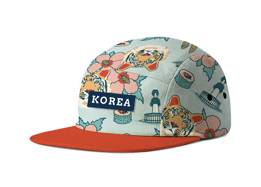 South Korea Camper Hat, Tiger Blossoms