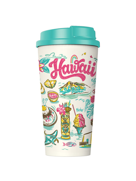 Hawaii Coffee Tumbler, 16 oz