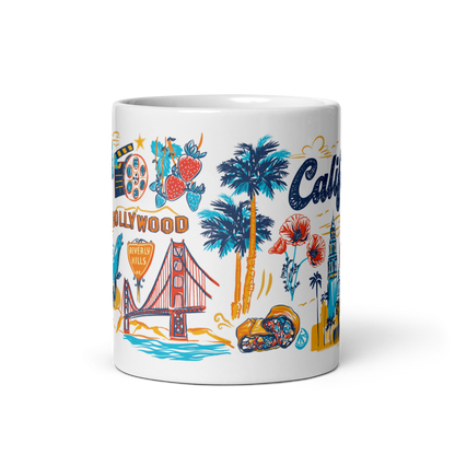 California Mug, 14 oz
